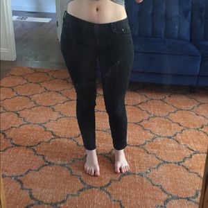 J Crew Black Skinny Jeans - Size 26